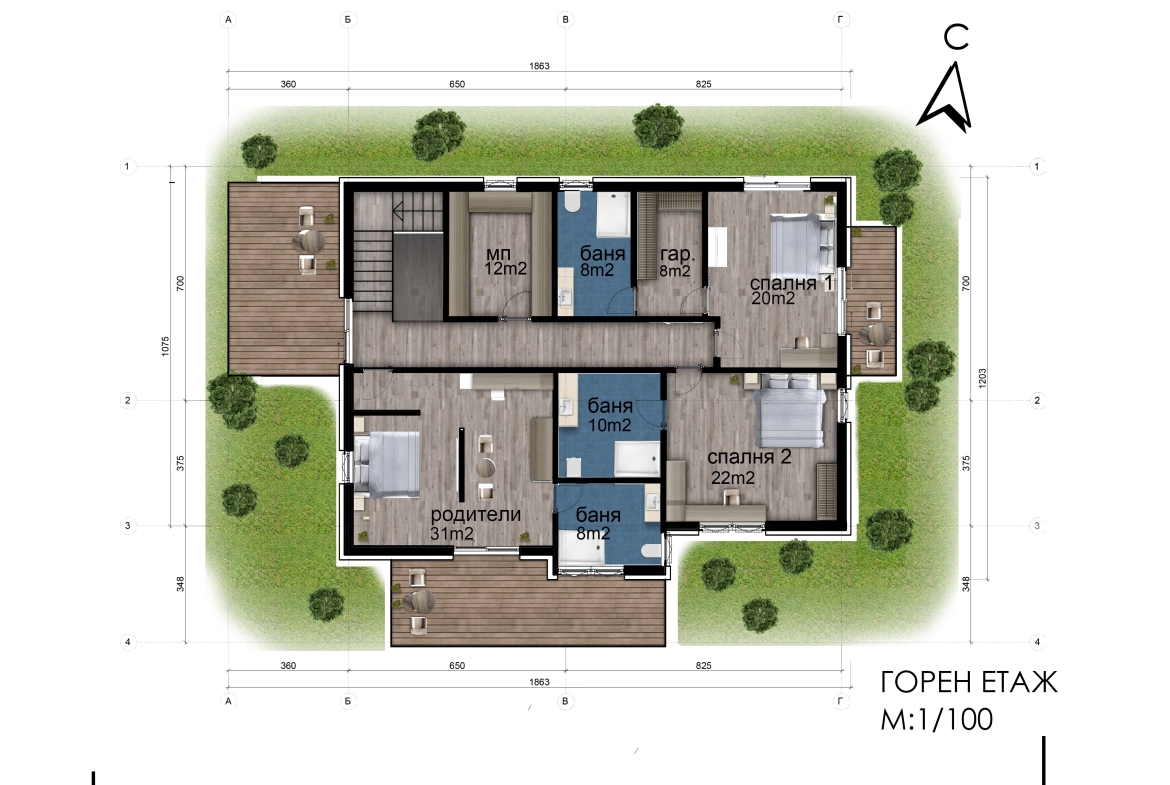 Къща в Belika Sunny Hill Панчарево