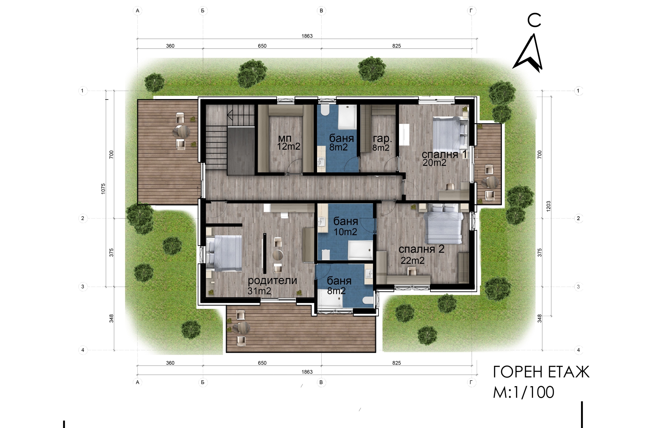 Къща в Belika Sunny Hill Панчарево