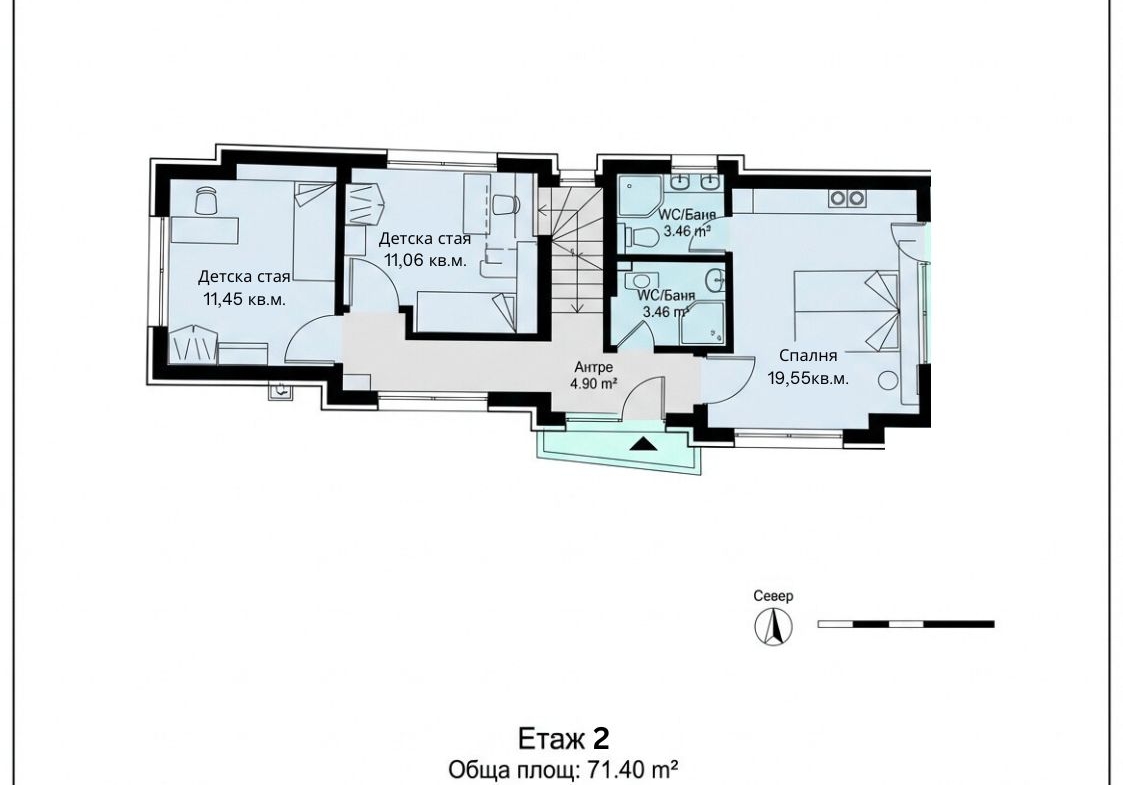 Real Estate with a Construction Permit in Rudarci