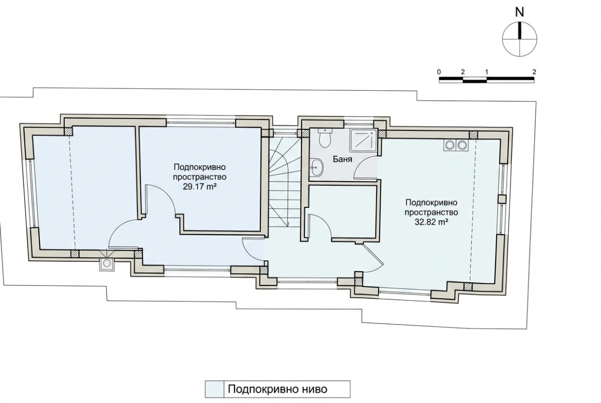Real Estate with a Construction Permit in Rudarci