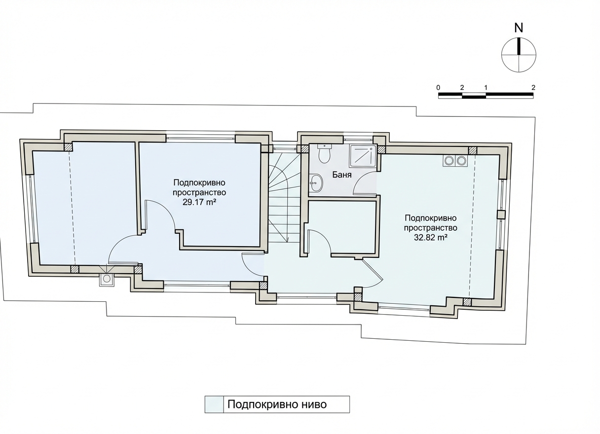Undercover Plot of land with building permit in Rudartsi