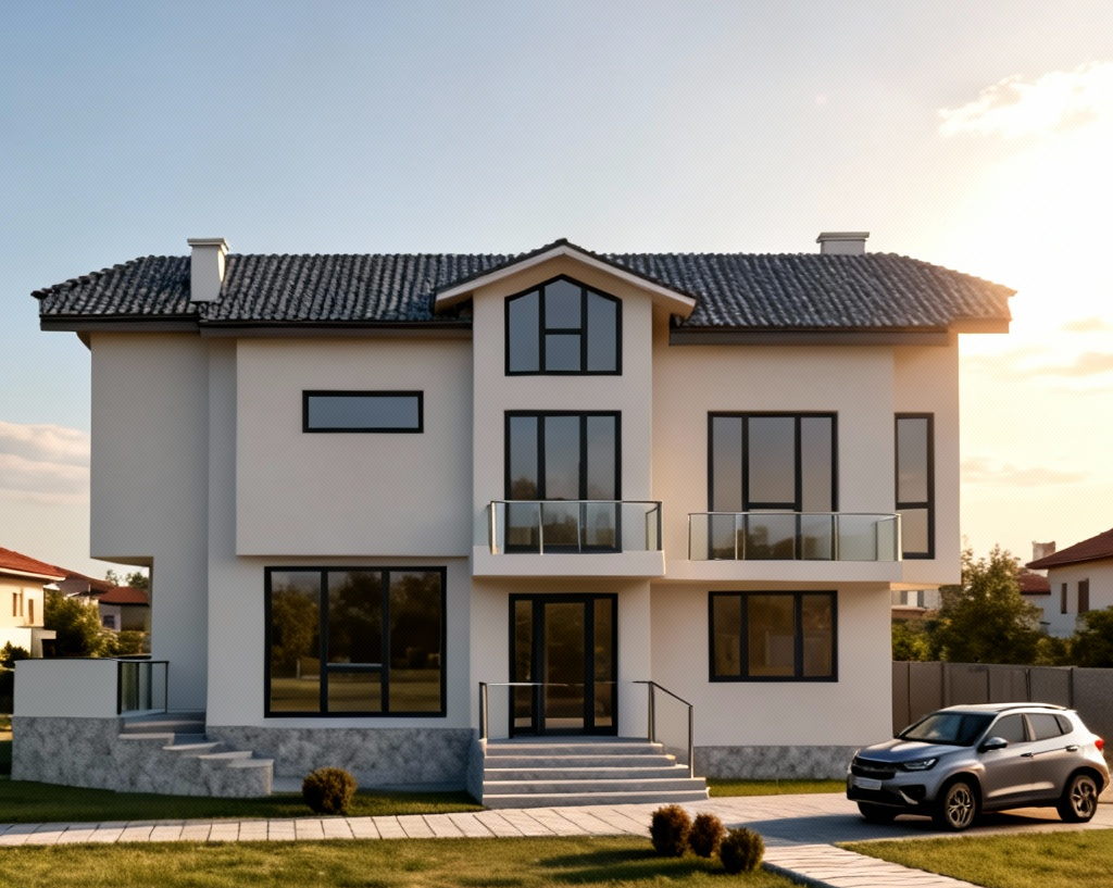 visualization house Plot of land with building permit in Rudartsi