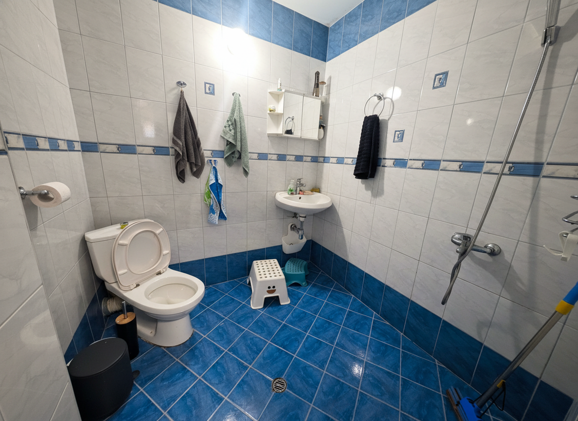 bathroom Multifamily unfurnished апартамент in Lyulin