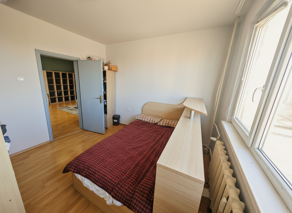 bedroom 1 – from the window Multifamily unfurnished апартамент in Lyulin